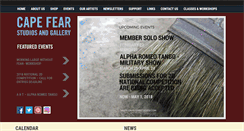 Desktop Screenshot of capefearstudios.com